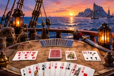 Gin Rummy &middot; Pir&aacute;tsk&yacute; / Taverna
