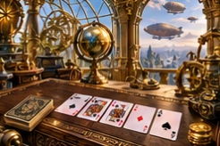 Vide&oacute; p&oacute;ker &middot; Steampunk